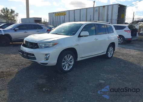 2012 Toyota Highlander Hybrid Limited V6 z USA, uszkodzony, nr VIN JTEDC3EH2C2007268